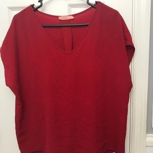 Red shirt